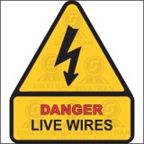 Danger - Live wires 